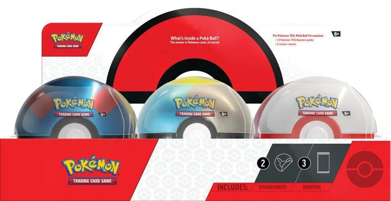 Pokemon TCG: Poké Ball Tin Display (Q4 2024)